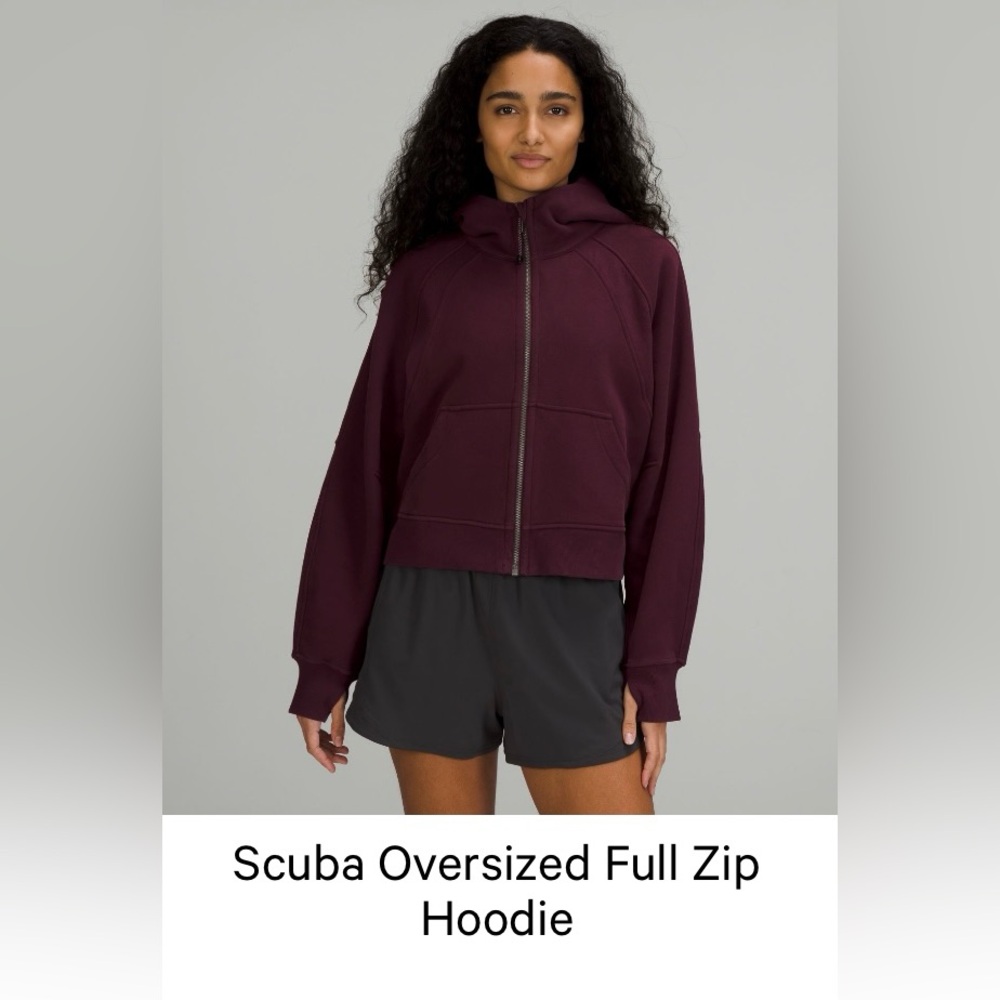Lululemon Scuba Oversized Full Zip Hoodie CSSI